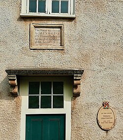 Thomas Chatterton's Birthplace Home and Commemorative Plaque, Bristol