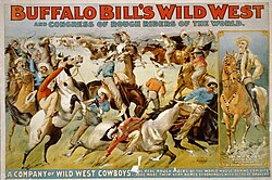 Poster for Buffalo Bill's Wild West Show