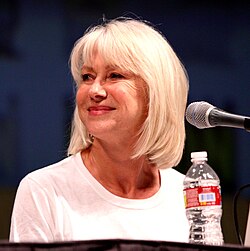 Mirren at San Diego Comic Con in 2010