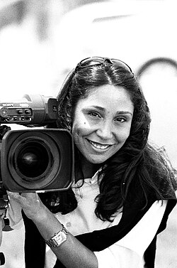 Haifa Al-Mansour is the first Saudi female filmmaker.