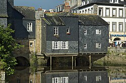 Pont de Rohan in Landerneau, France