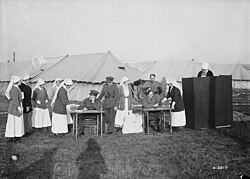 On Sept. 20, 1917, women gained a limited right to vote. The nursing sisters at the Canadian hospital in France were among the first group of women to vote in any general election