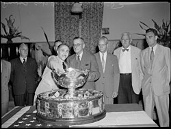 Davis Cup draw, Australia, 1952