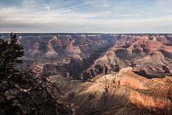 The Grand Canyon, Arizona, in March 2013