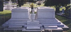 DeMille tomb at Hollywood Forever Cemetery