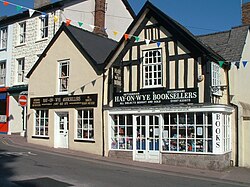 Used bookstore in Hay-on-Wye