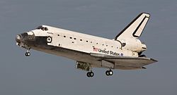 Space Shuttle orbiter, first crewed orbital spaceplane