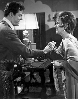 Culp as Kelly Robinson with Jeanette Nolan, 1966