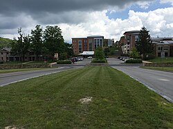 Entrance to the campus, which is designated as SR 382