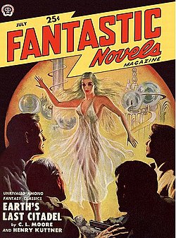 Earth's Last Citadel was reprinted in the July 1950 edition of Fantastic Novels.