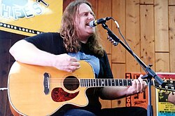 Guitarist Warren Haynes, seen here in the late 1990s, joined the band for their second reunion.