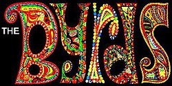 The Byrds' psychedelic mosaic logo