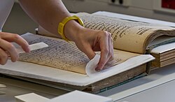 Book conservation techniques