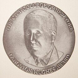 Langston Hughes Medallion