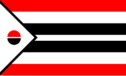 Flag for the Northern Arapaho Tribe of the Wind River Reservation