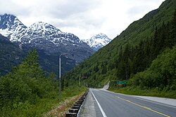 The Klondike Highway is one of several territorial highways in Yukon.