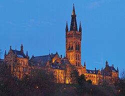 The University of Glasgow founded in 1451 (Glasgow, Scotland)