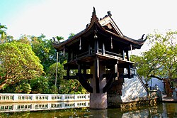 Hanoi's One Pillar Pagoda, a historic Buddhist temple