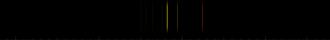 Color lines in a spectral range