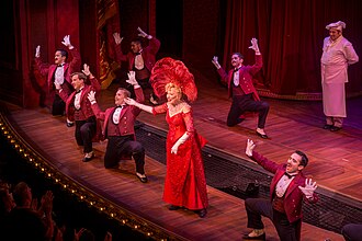Bette Midler performing the title song on Broadway, 2017