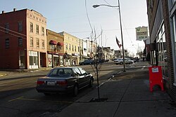 Looking South on Main St