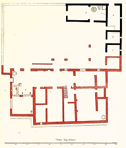 Plan of Villa detto Carmiano in Masseria Buonodono