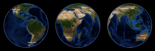 Largest deserts