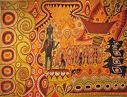 Contemporary painting by Robin Chiphowka Kowspi