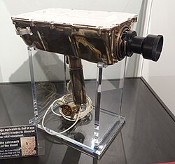Lunar television camera for Apollo 11 Moon landing, Westinghouse, identical to the model used on the Moon