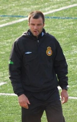 Hudson with Real Maryland Monarchs in 2008
