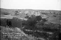 The 'Bloody Pocket', location of the Drexel Mission Fight