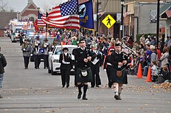 Leavenworth County Veterans Day Parade takes place every year in downtown Leavenworth