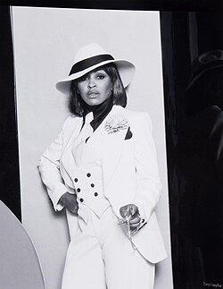 Turner in a 1977 portrait by Harry Langdon Jr.