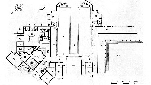 Plan of Villa San Marco