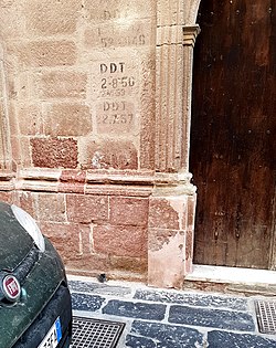 DDT spray log in Bosa (Sardinia)