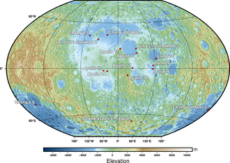 Landing sites of sample return and rover missions