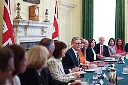 The Starmer ministry, incumbent cabinet of the United Kingdom