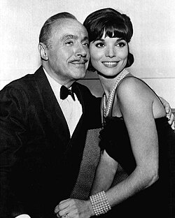 With Elsa Martinelli in The Rogues (1964)