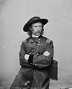Brevet Major General George Armstrong Custer, United States Army, 1865