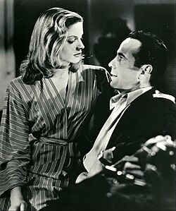Bacall with Humphrey Bogart in To Have and Have Not