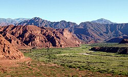 Valles Calchaquíes near Cafayate.