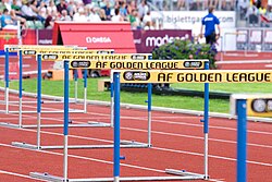 Track and field hurdles