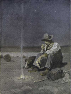 The Plains Herder by N.C. Wyeth, 1909.