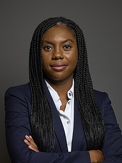 Leader of the conservative part and leader of the opposition, Kemi Badenoch
