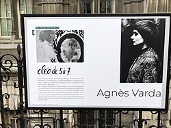 Commemorative poster for Varda's Cléo from 5 to 7 (1961)