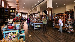 The Pioneer Woman Mercantile in Pawhuska. Listed on the National Register of Historic Places.