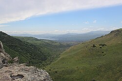 The Sea of Galilee as seen from the Golan