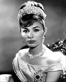 Farah Pahlavi in 1959