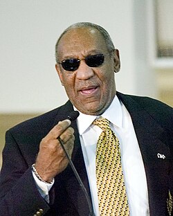 Cosby at Frederick Douglass High School in Atlanta, in 2006