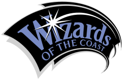Wizards of the Coast logo from 2010 to 2021